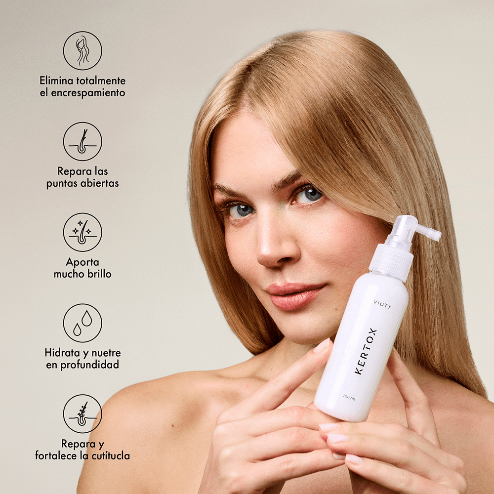 KERTOX 100ml, tratamiento efecto bótox capilar instantáneo - Viuty