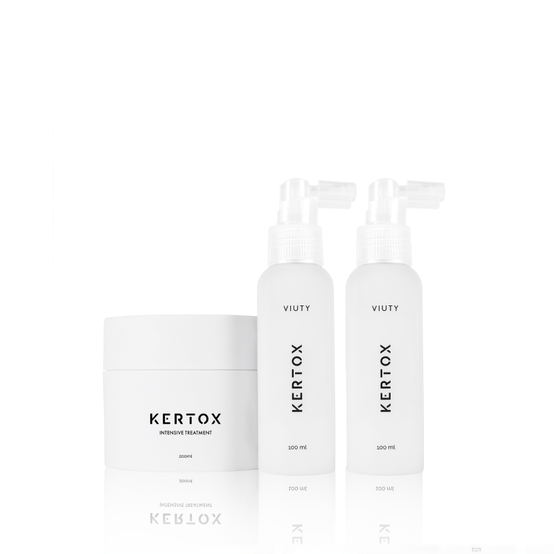 SUMMER KIT: KERTOX 100ML 40% DTO + KERTOX INTENSIVE 200ML GRATIS - Viuty