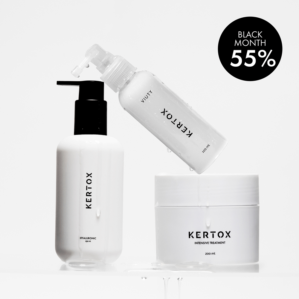 BLACK MONTH: 55% Pack Kertox XL + Kertox Intensive + Kertox Hyaluronic - Viuty