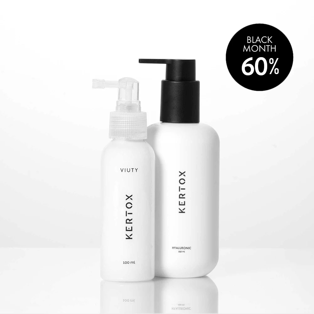 BLACK MONTH: - 60% pack Kertox XL + Kertox Hyaluronic - Viuty