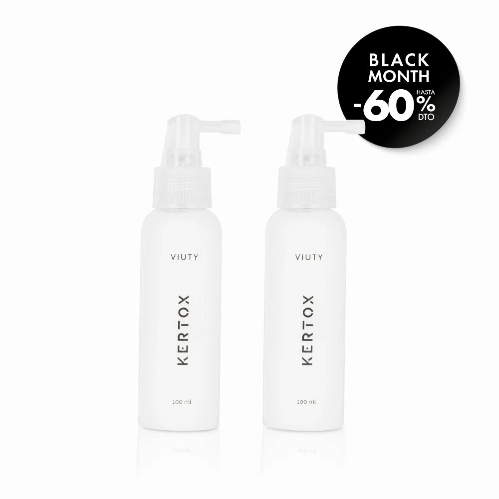 BLACK MONTH: Hasta 60% de DTO en packs Kertox 100ml + Envío Gratis HOY - Viuty