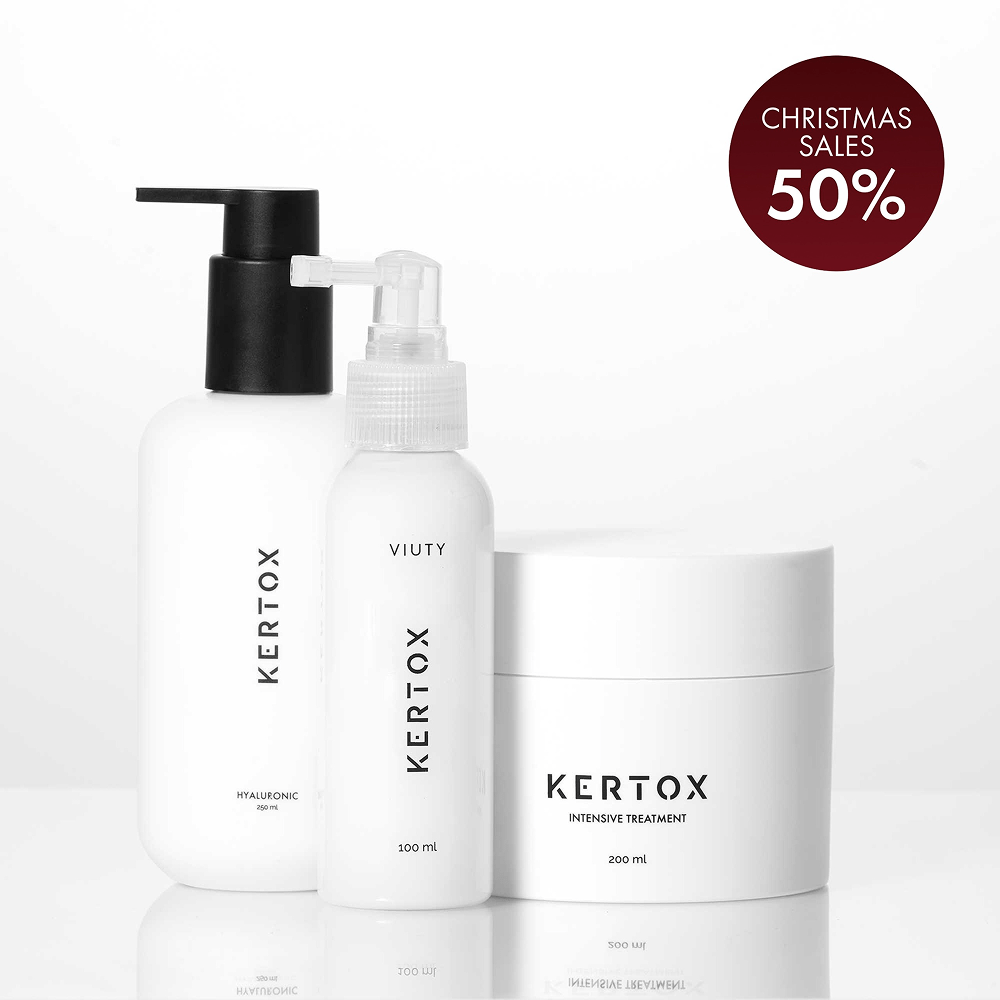 CHRISTMAS SALES: 50% Pack Kertox XL + Kertox Intensive + Kertox Hyaluronic - Viuty