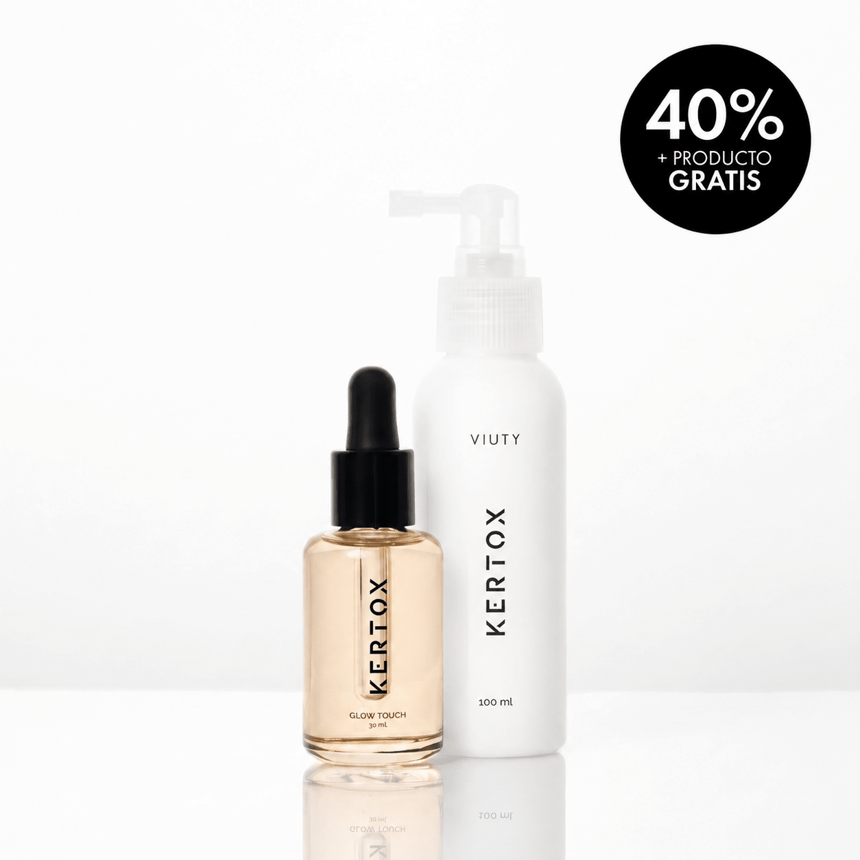 GLOW POWER: 40% Kertox XL + Kertox Intensive GRATIS - Viuty