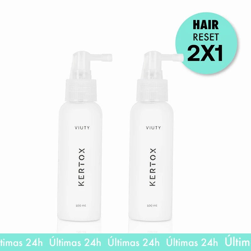 HAIR RESET: 2x1 en Kertox 100ML + Envío gratis | Botox Capilar - Viuty