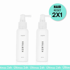 HAIR RESET: 2x1 en Kertox 100ML + Envío gratis | Botox Capilar - Viuty
