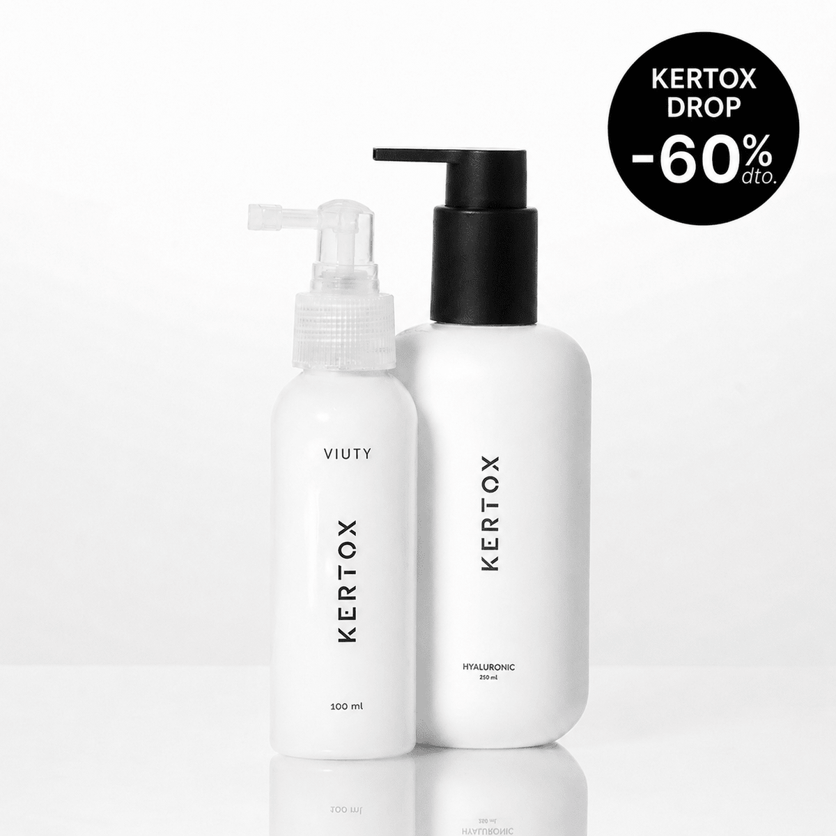 Kertox Drop: -60% pack Kertox XL + Kertox Hyaluronic - Viuty