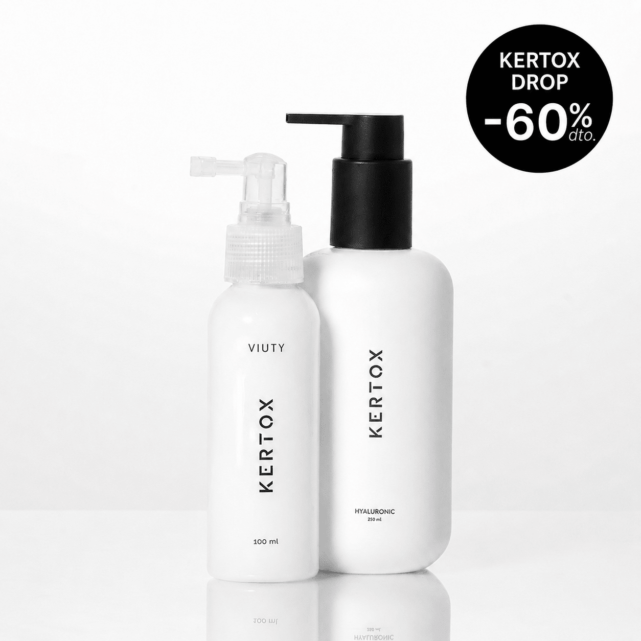 Kertox Drop: -60% pack Kertox XL + Kertox Hyaluronic - Viuty