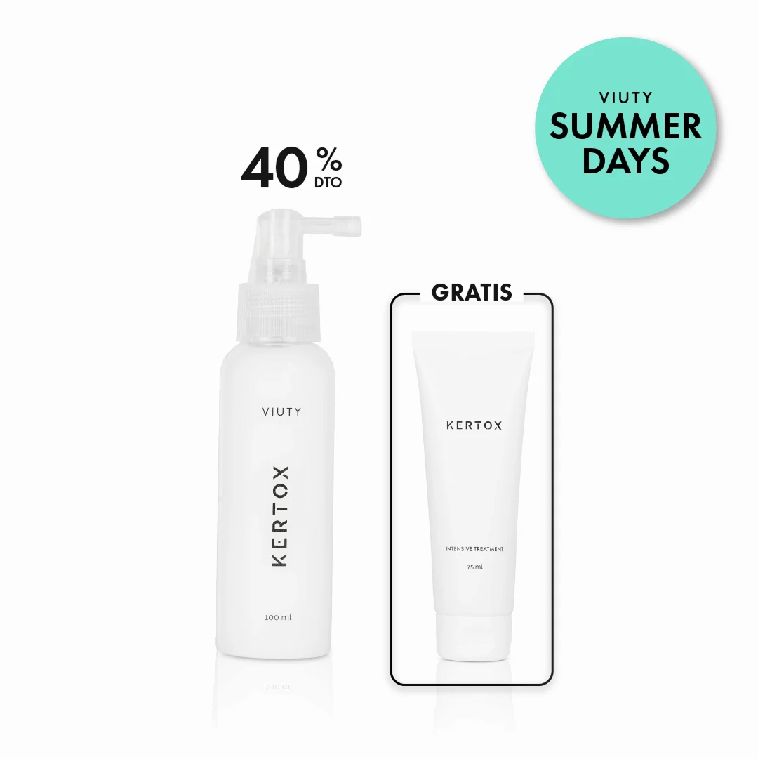 SUMMER DAYS: 40% KERTOX 100ML + KERTOX INTENSIVE GRATIS - Viuty