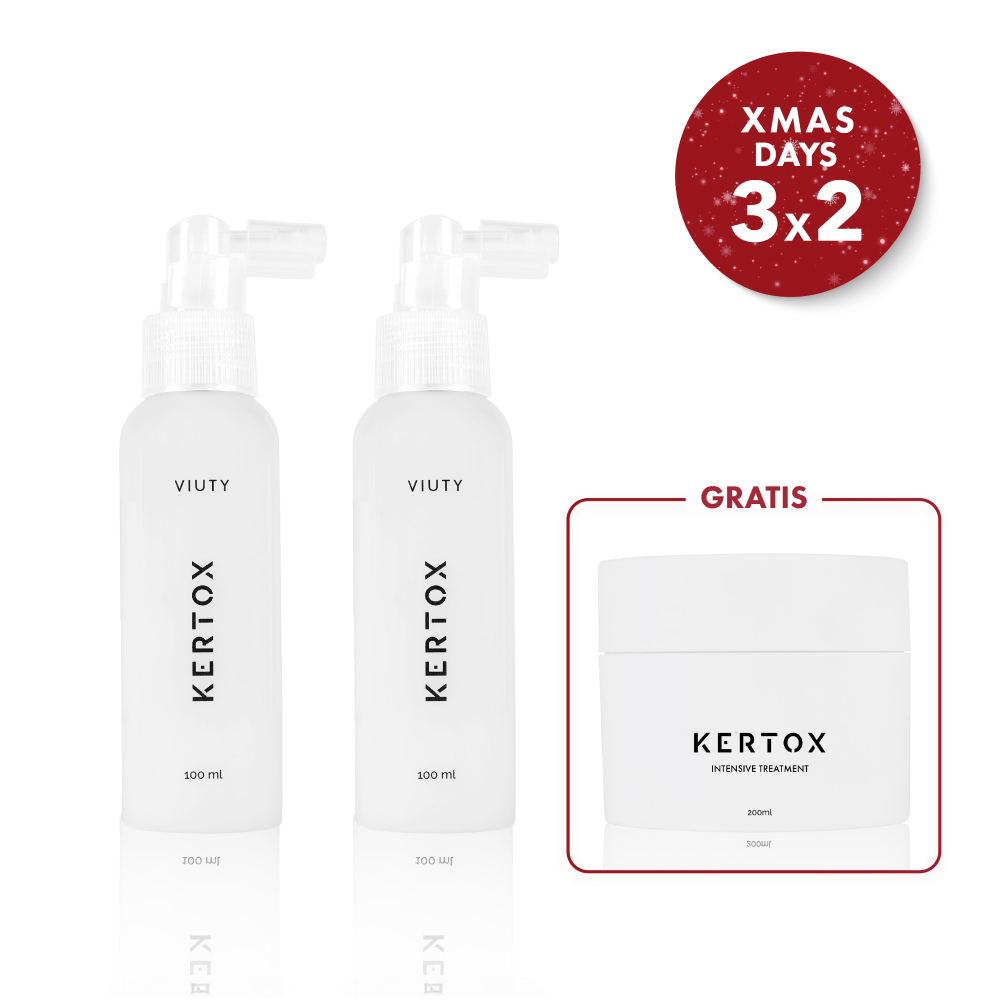 XMAS PACK: 3x2 en Kertox 100ML + Envío gratis | Bótox Capilar - Viuty