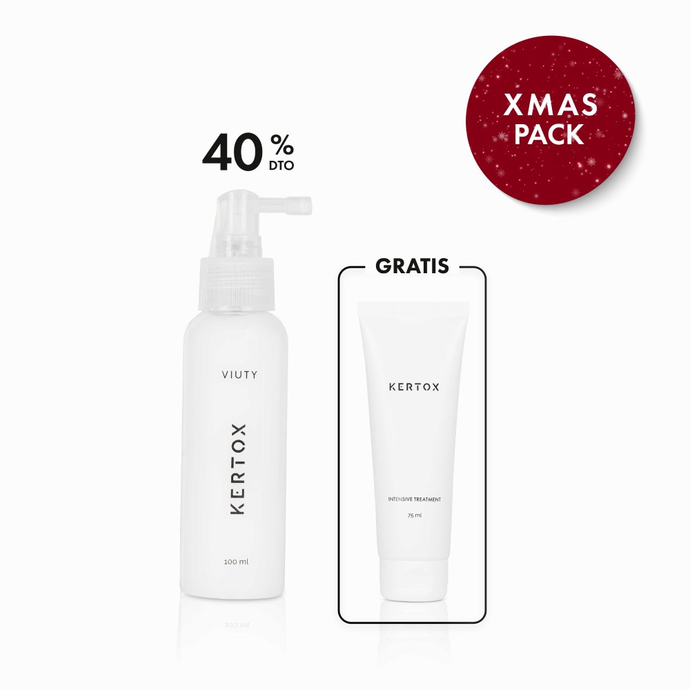 XMAS PACK: 40% KERTOX 100ML + KERTOX INTENSIVE GRATIS - Viuty